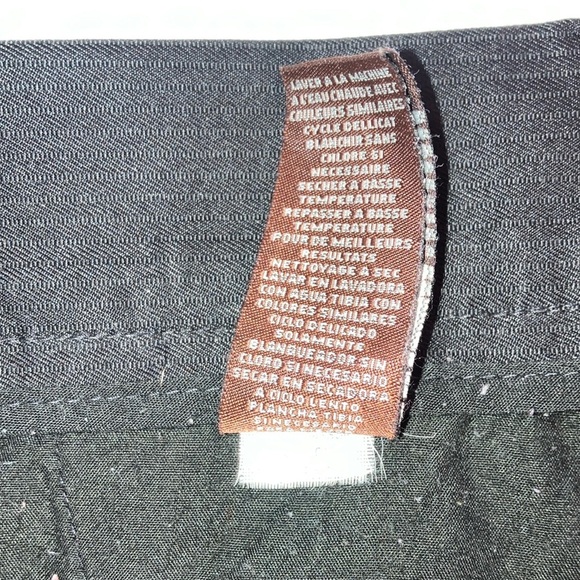 Perry Ellis Men's Black Pants pleated - Picture 4 of 16